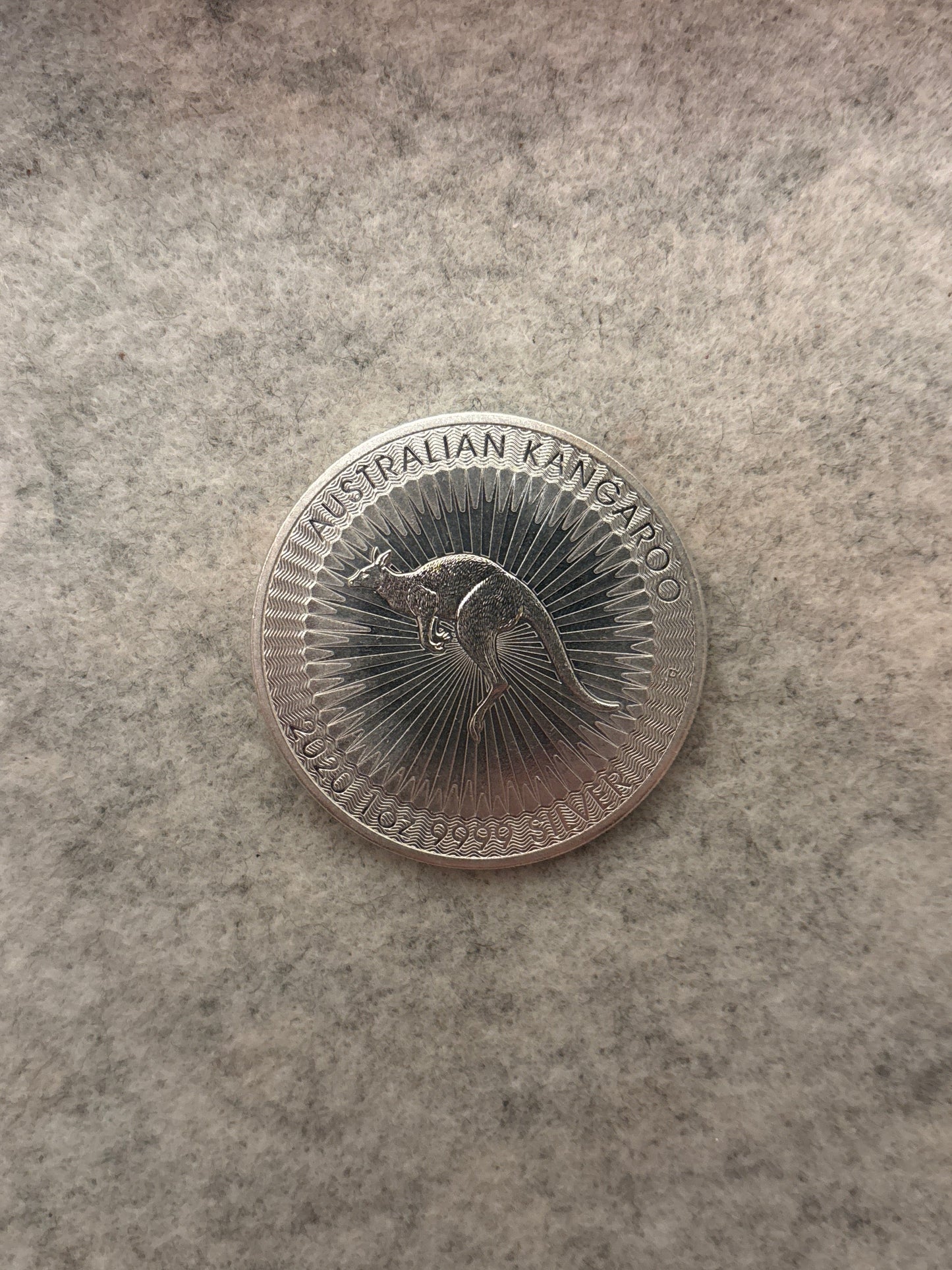 2020 Australian Kangaroo Silver Coin | 1 oz .9999 Fine Silver | Bullion