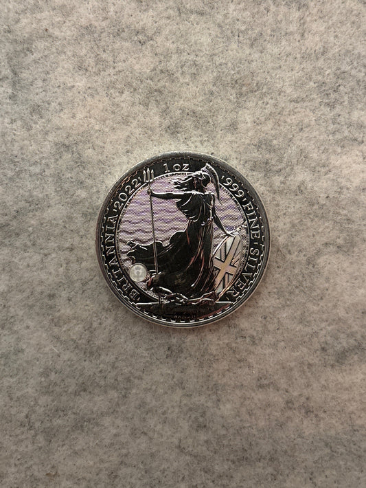 25 x 2022 Silver Britannia | 1 oz .999 Silver | CGT Free | UK Bullion